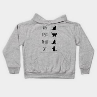 Un Deux Trois Cat Kids Hoodie